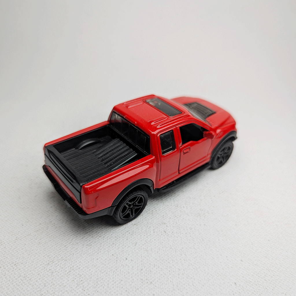 1:43 Raptor Metal Diecast Red