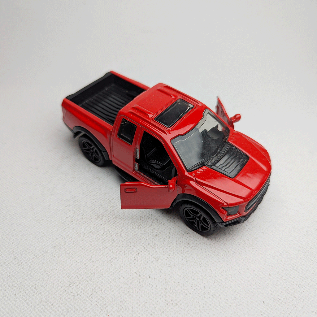 1:43 Raptor Metal Diecast Red