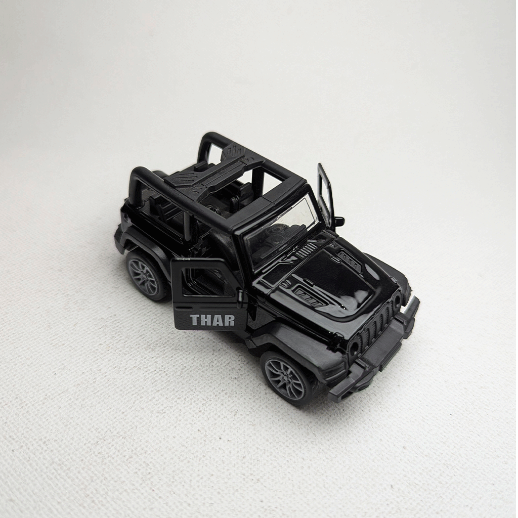 1:43 Thaar Metal Diecast Black