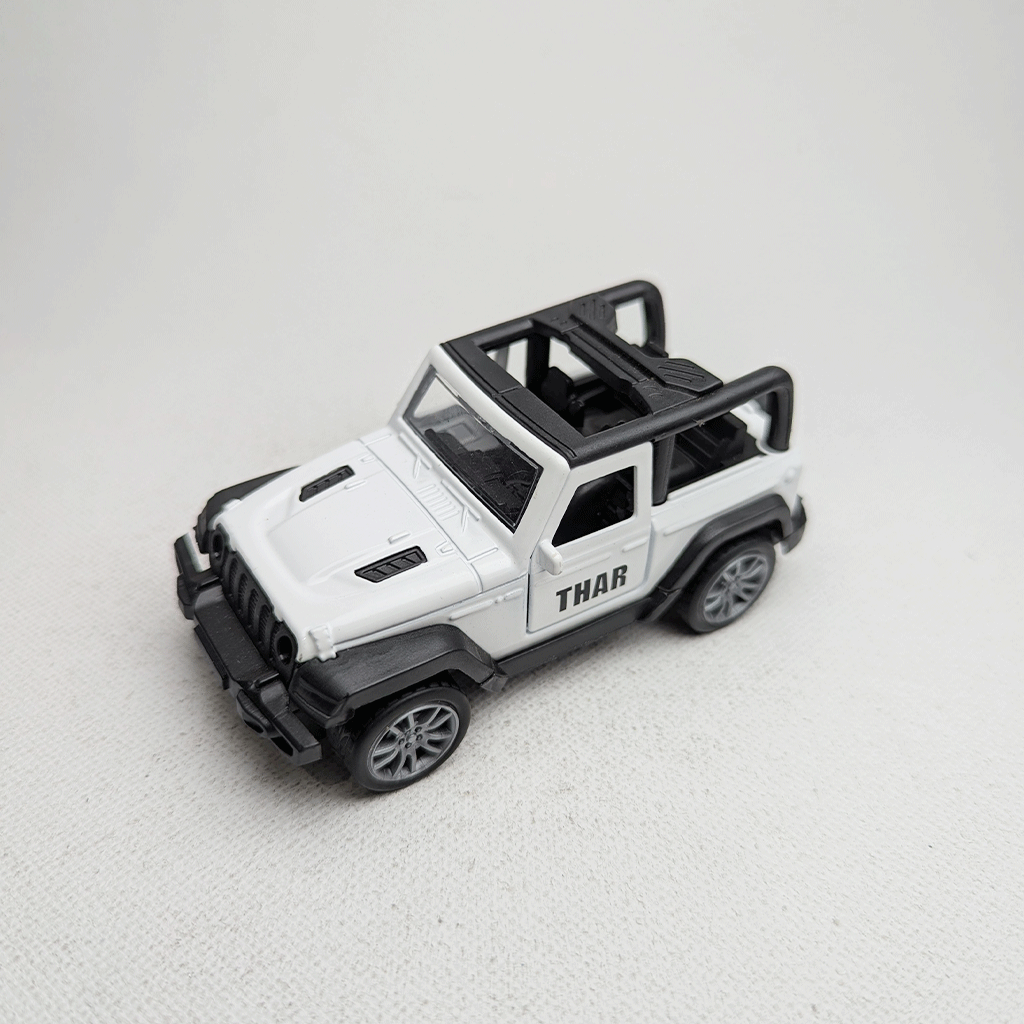 1:43 Thaar Metal Diecast White