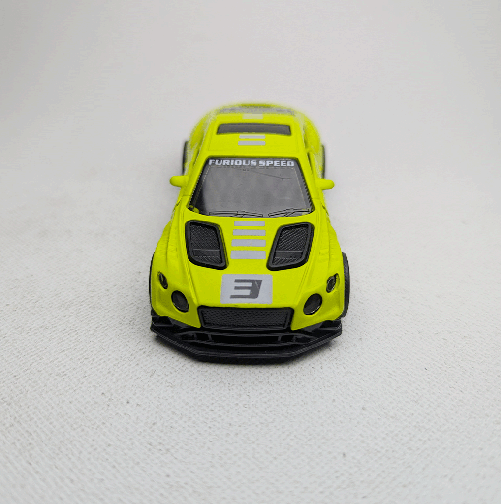 1:43 Bently Metal Diecast Lime Yellow