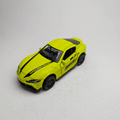 1:43 Supra MK5 Metal Diecast Lime Yellow