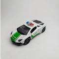 1:43 Lamborgini Police Metal Diecast White