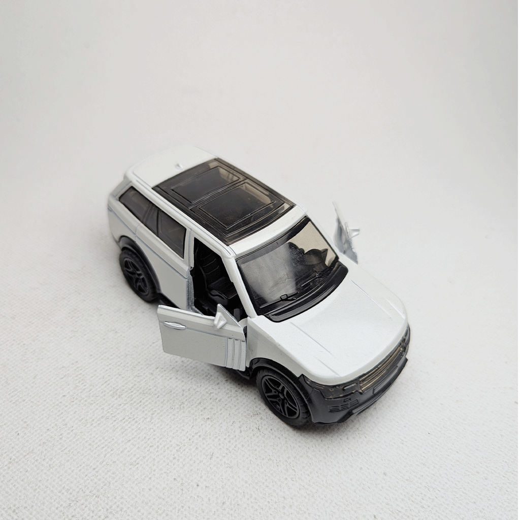 1:43 Range Rover Metal Diecast White