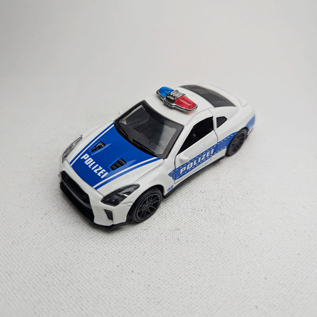 1:43 R35 Police Metal Diecast White