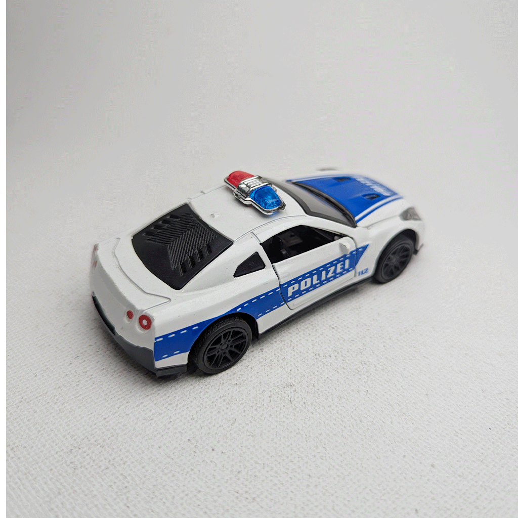 1:43 R35 Police Metal Diecast White