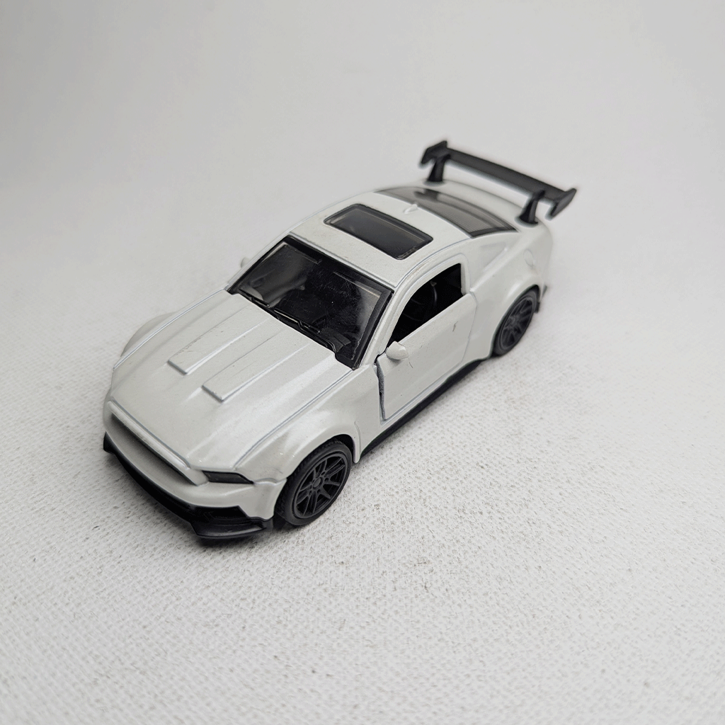 1:43 Mustang White Metal Diecast