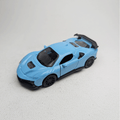 1:43 Hyper Car Metal Diecast Blue