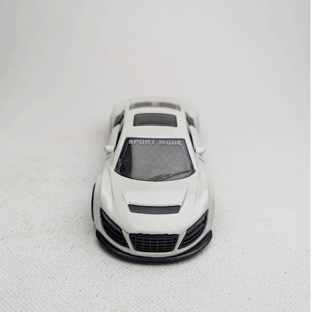 1:43 Audi R8 Metal Diecast White