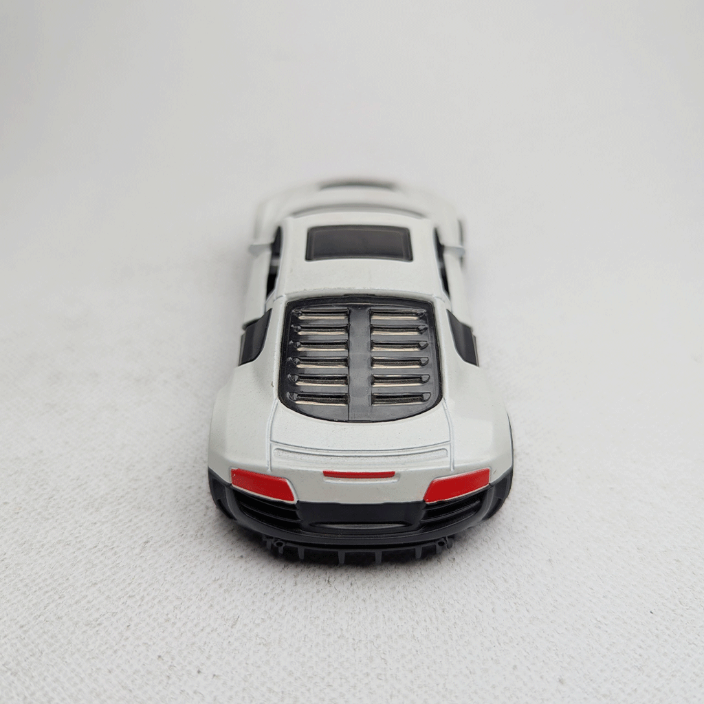 1:43 Audi R8 Metal Diecast White