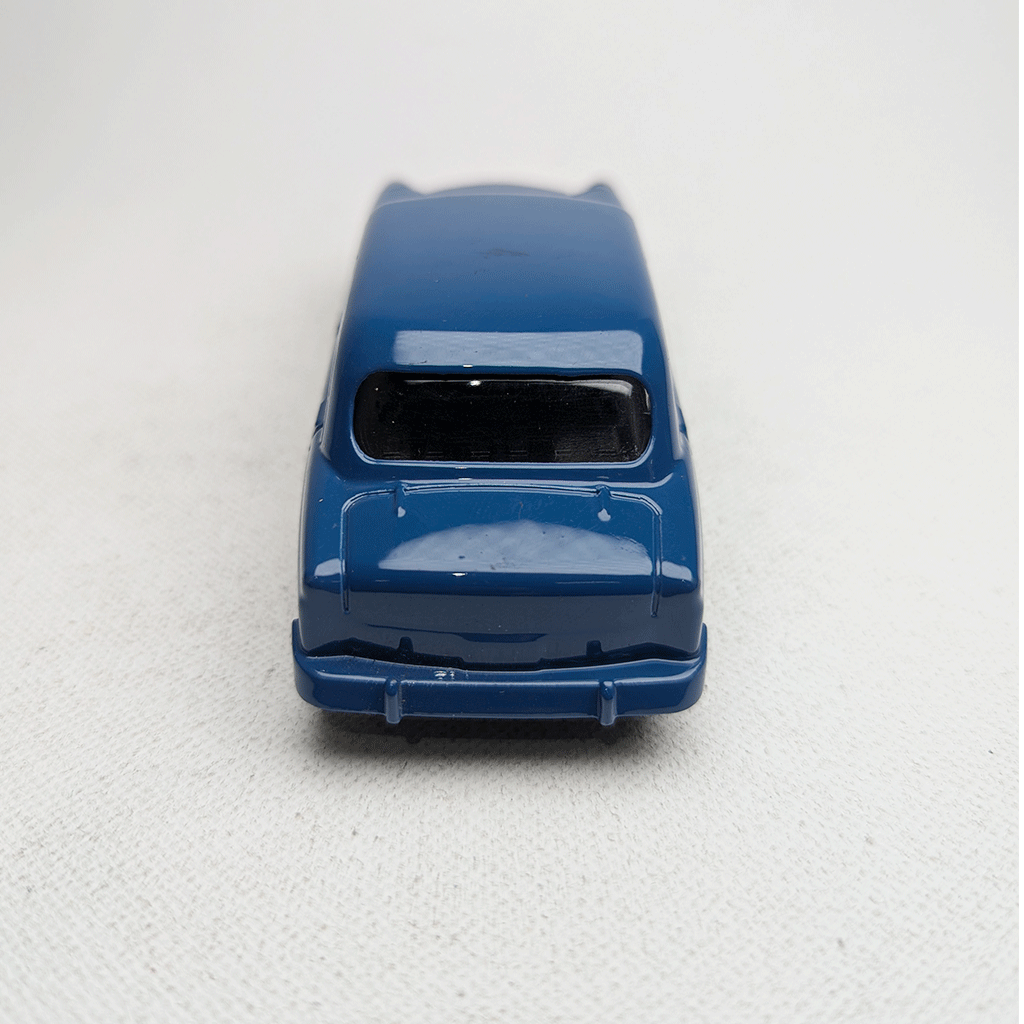 1:43 Vintge 80s Metal Diecast Navy Blue
