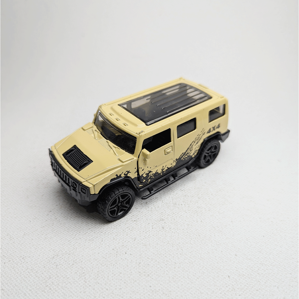 1:43 Hummer Metal Diecast Cream