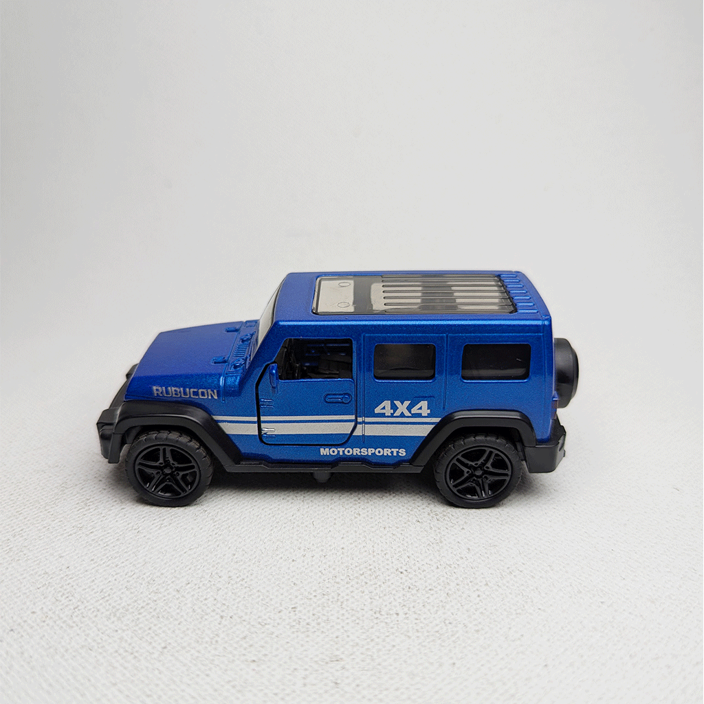 1:43 Wrangler Metal Diecast Blue