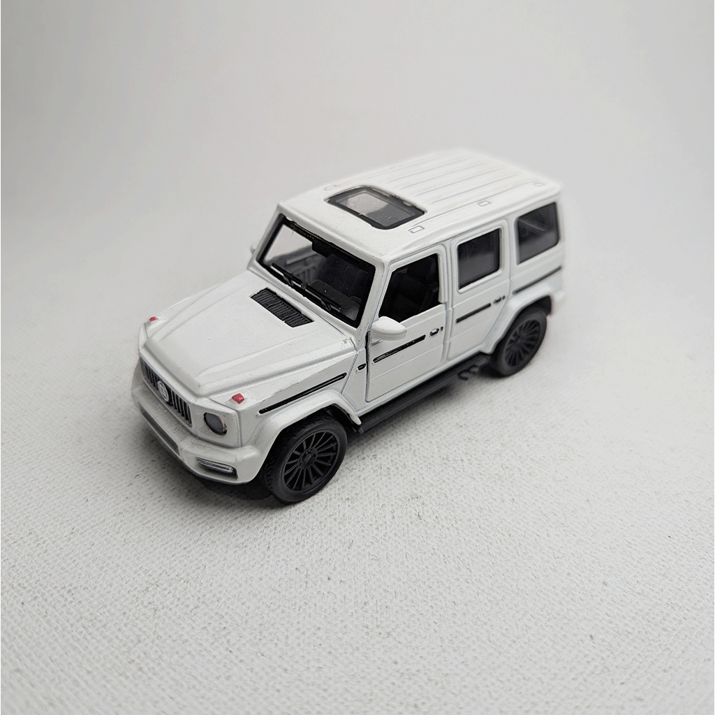 1:43 G Wagon Metal Diecast White