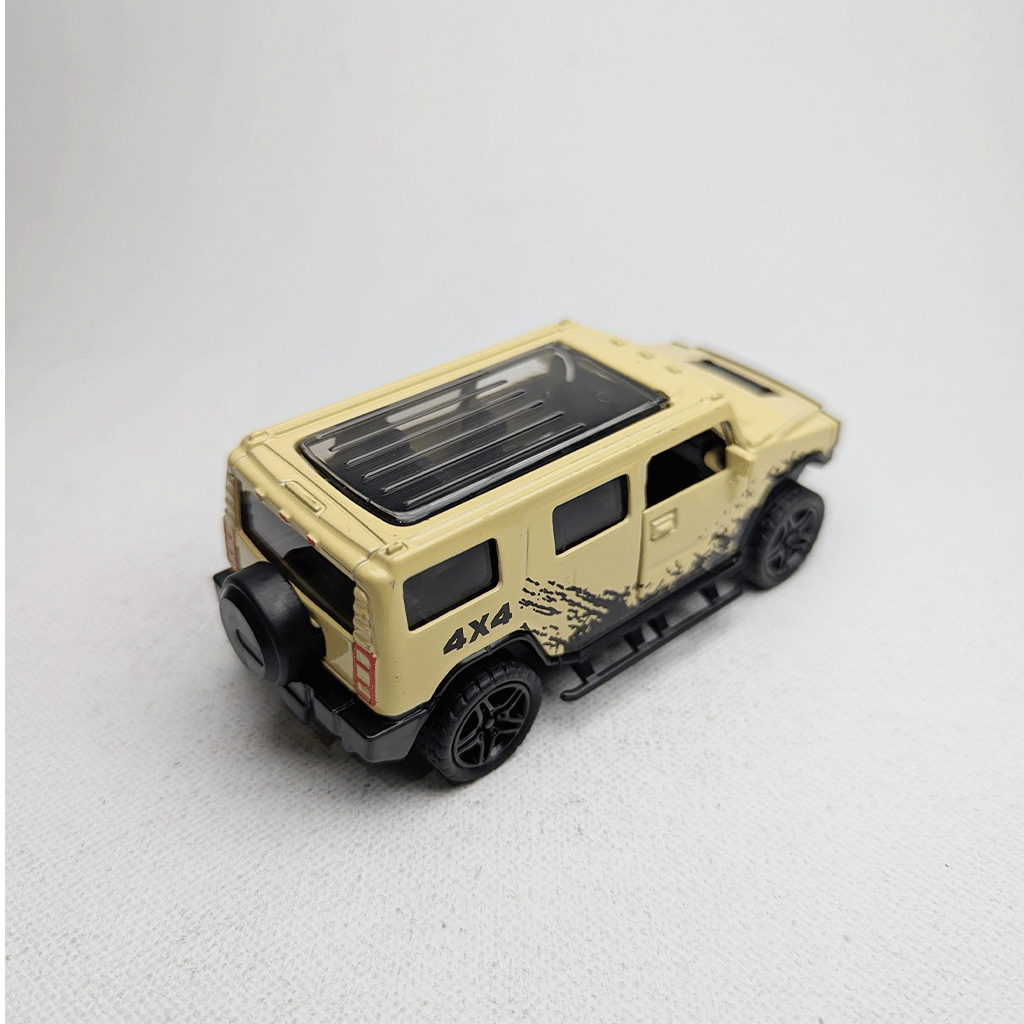1:43 Hummer Metal Diecast Cream