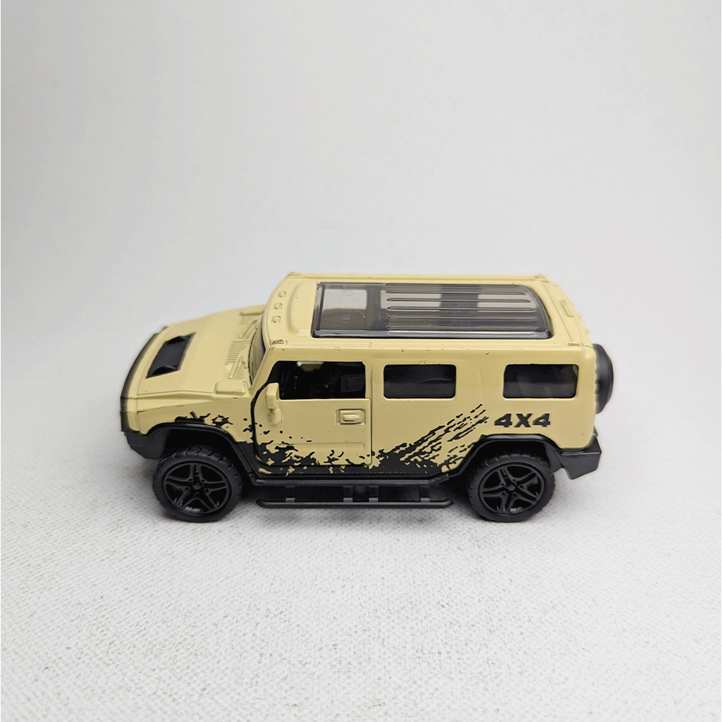 1:43 Hummer Metal Diecast Cream