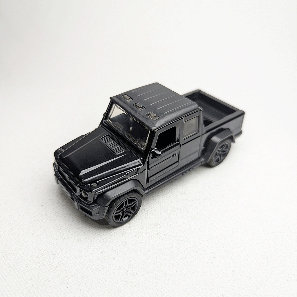 1:43 G Wagon Pickup Metal Diecast Black