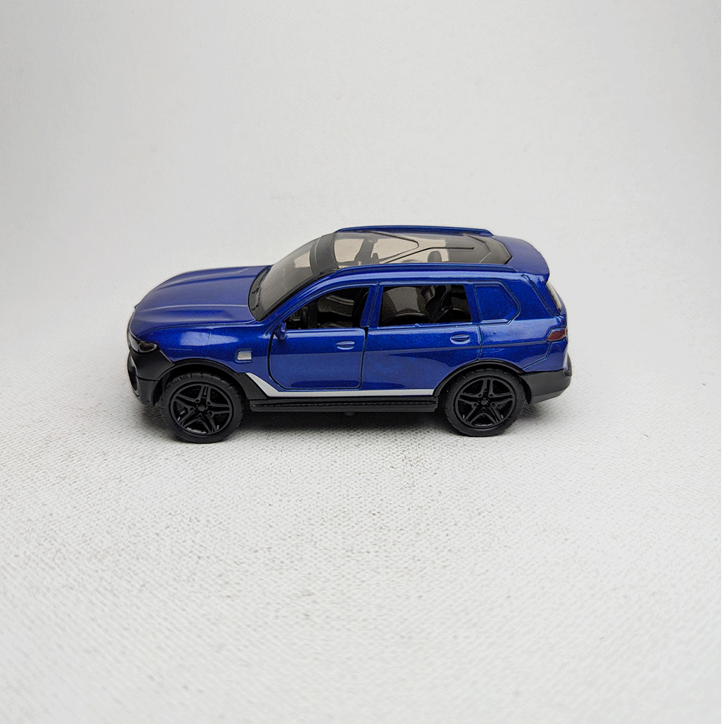 1:43 BMW X5 Metal Diecast Blue