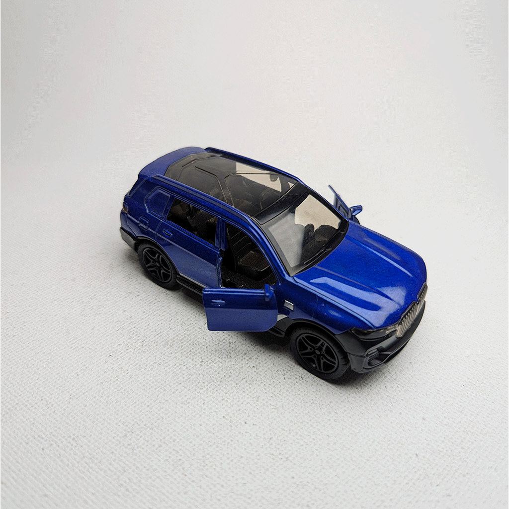 1:43 BMW X5 Metal Diecast Blue
