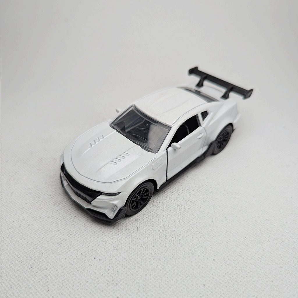 1:43 Camero Metal Diecast White