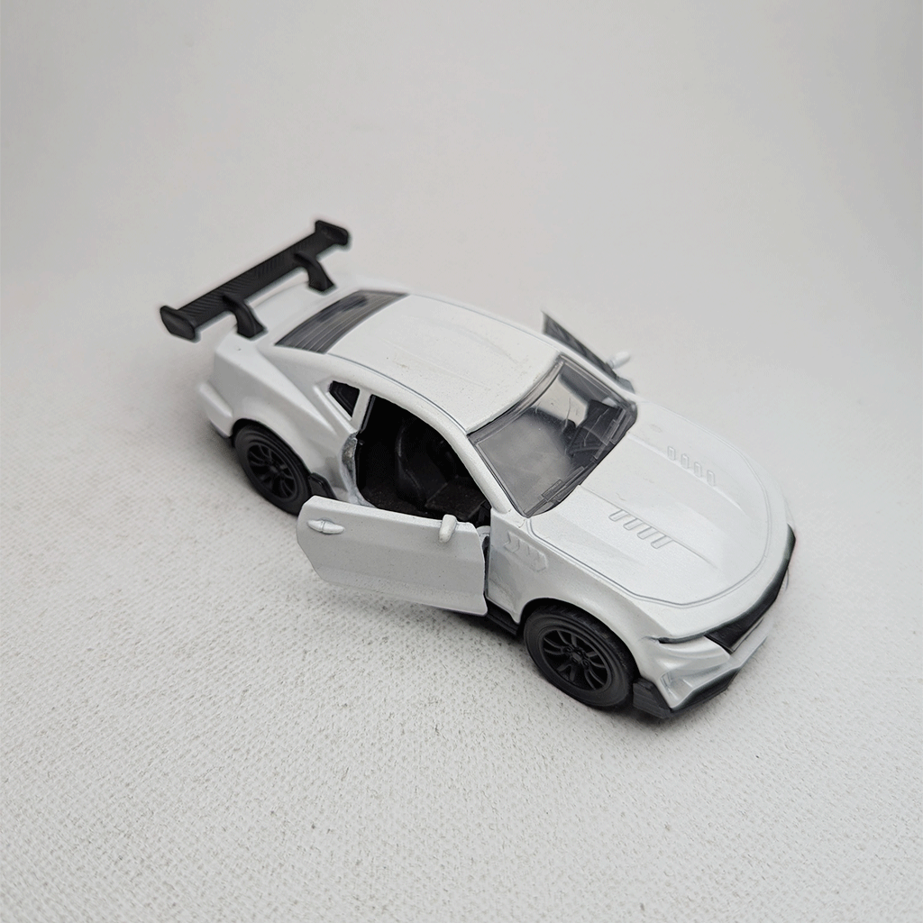 1:43 Camero Metal Diecast White