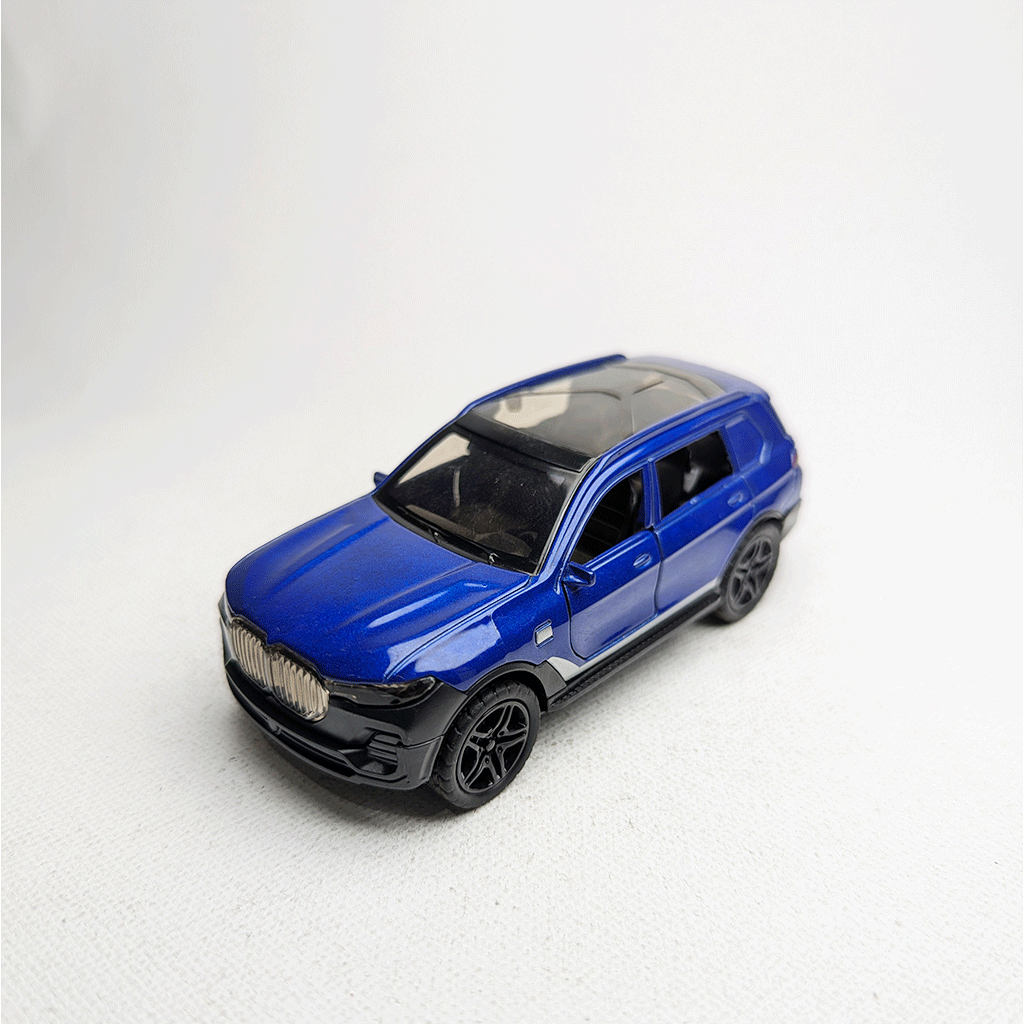 1:43 BMW X5 Metal Diecast Blue