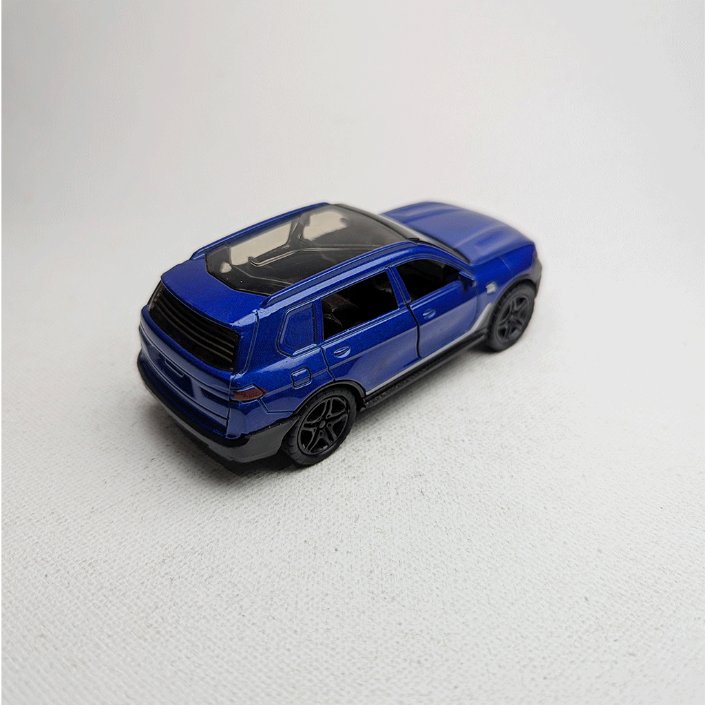 1:43 BMW X5 Metal Diecast Blue