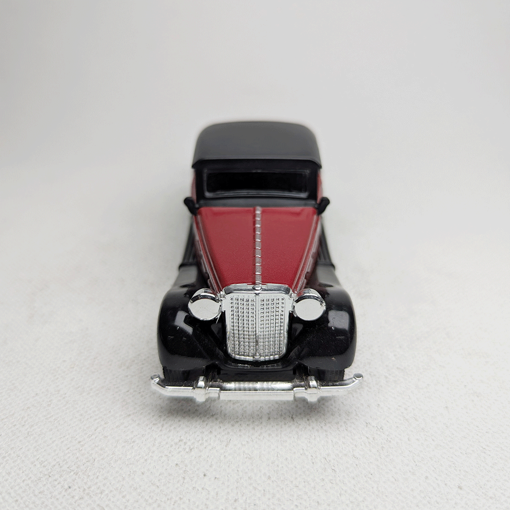 1:43 Vintge 70s Metal Diecast Maroon
