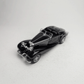 1:43 Vintge 70s Metal Diecast Black Open Roof