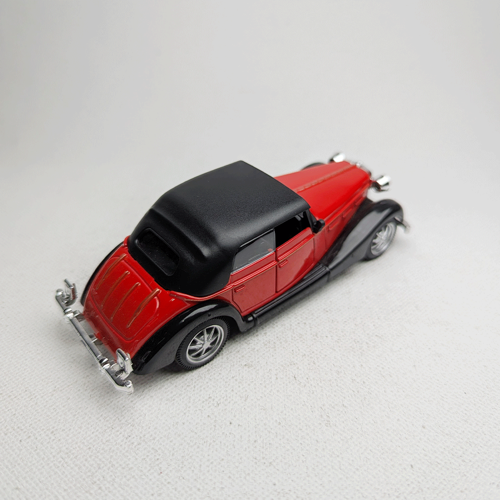 1:43 Vintge 70s Metal Diecast Red