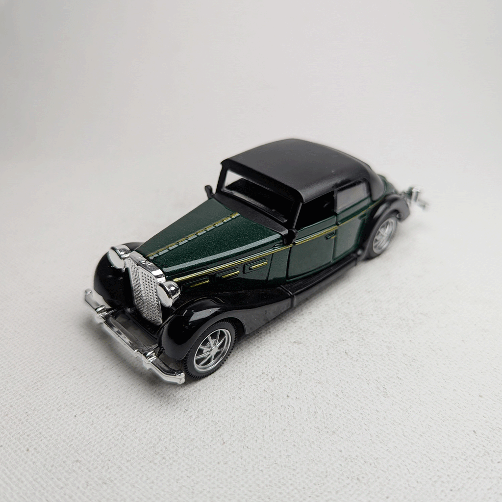 1:43 Vintge 70s Metal Diecast Dark Green