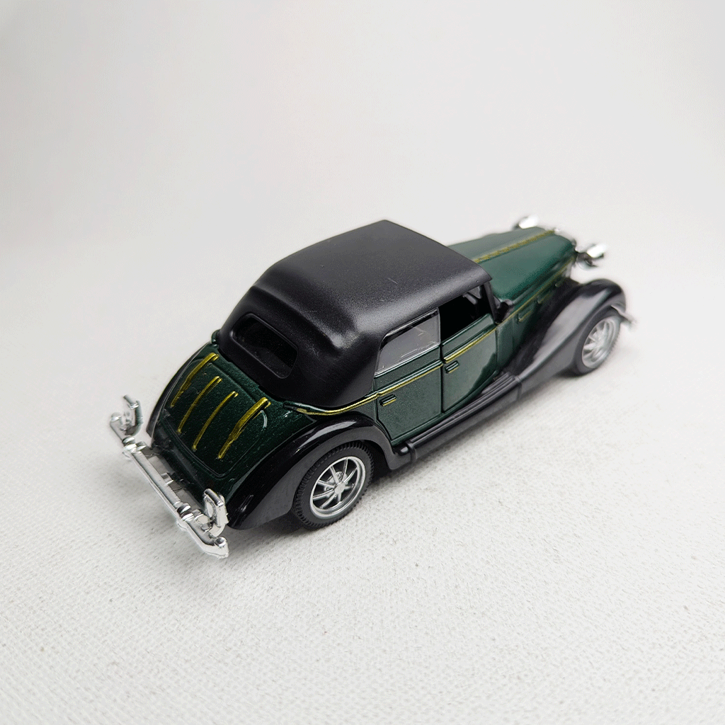 1:43 Vintge 70s Metal Diecast Dark Green