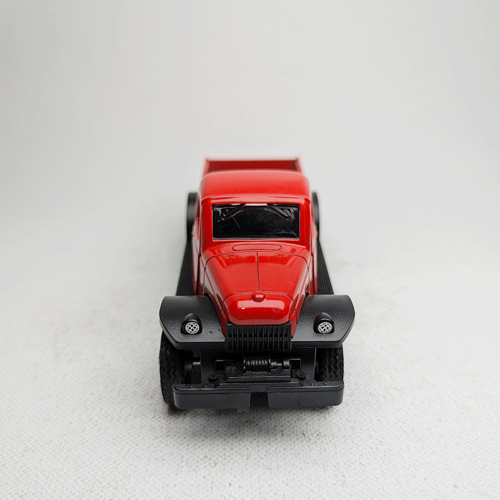 1:43 Vintge Truck 80s Metal Diecast Red