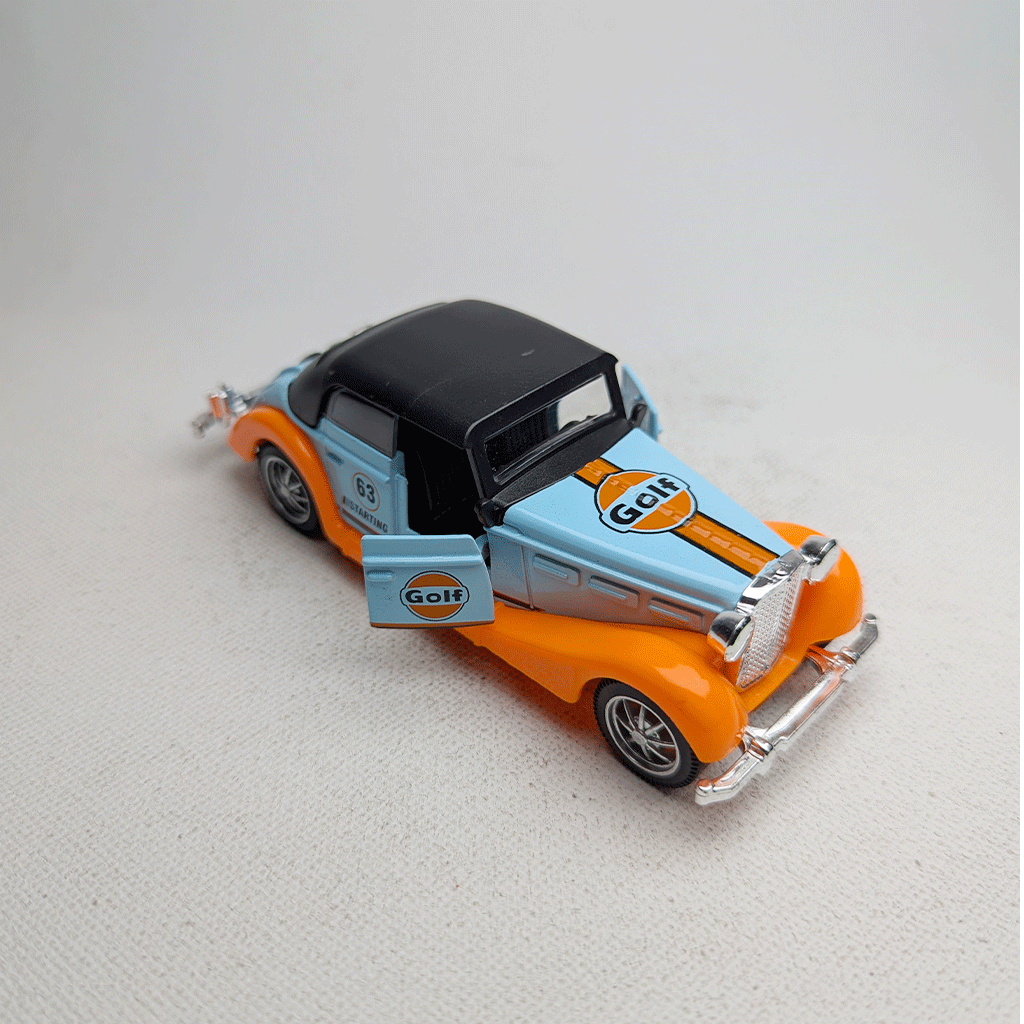 1:43 Vintge 70s Metal Diecast Gulf