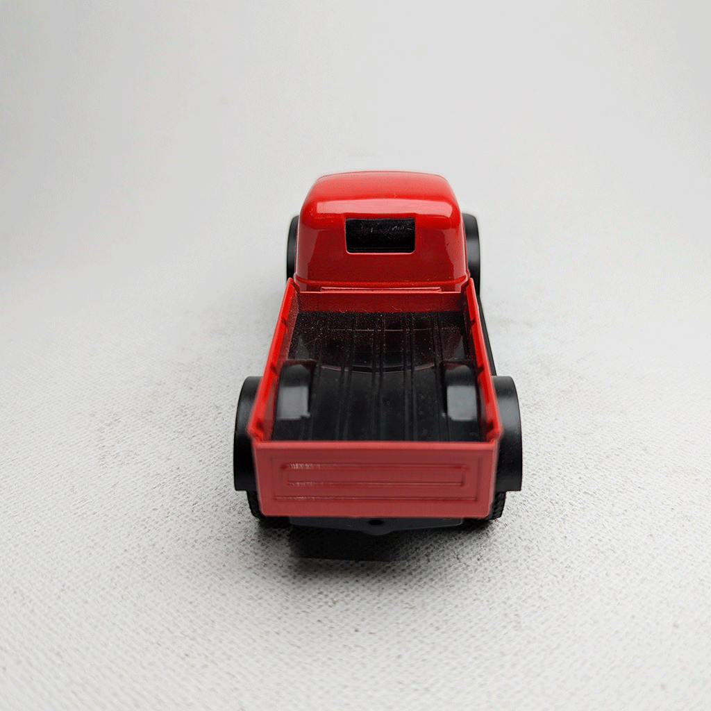 1:43 Vintge Truck 80s Metal Diecast Red