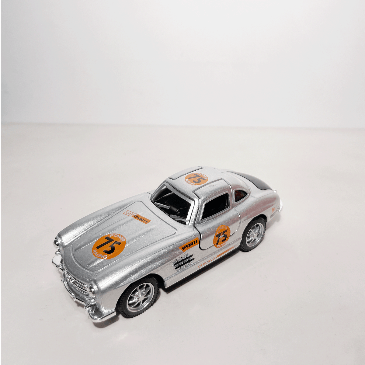 1:43 SLS Silver With Graphics