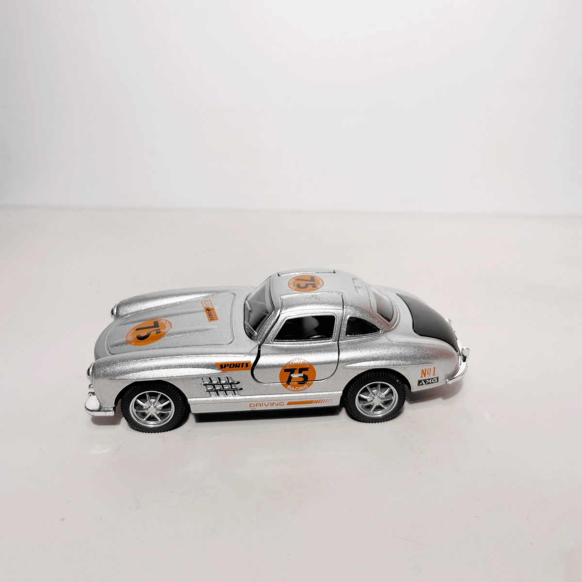 1:43 SLS Silver With Graphics