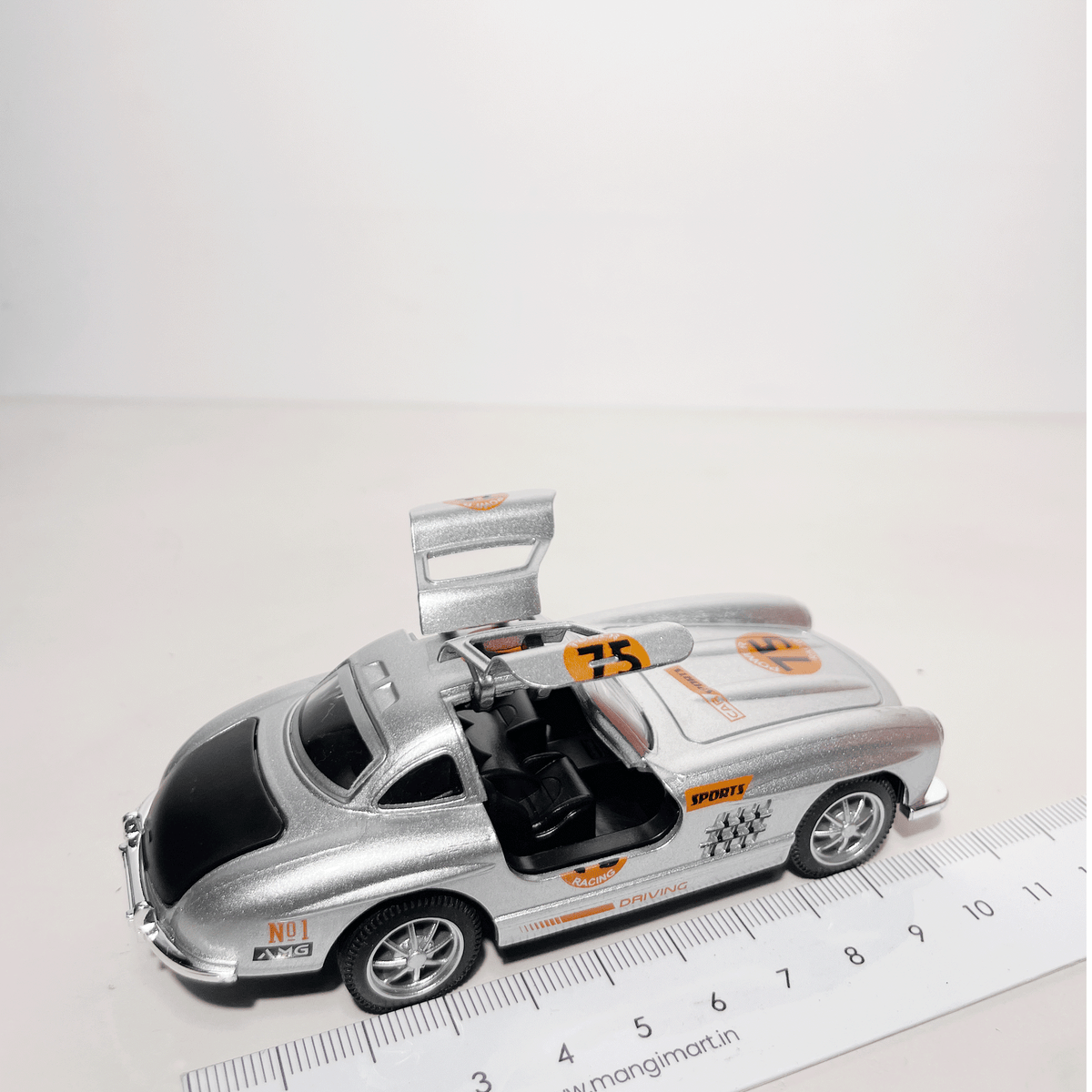 1:43 SLS Silver With Graphics