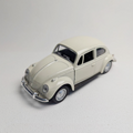 1:36 Beetle Metal Diecast Car Cream