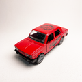 1:36 Lada Metal Diecast Car Red with Graphics