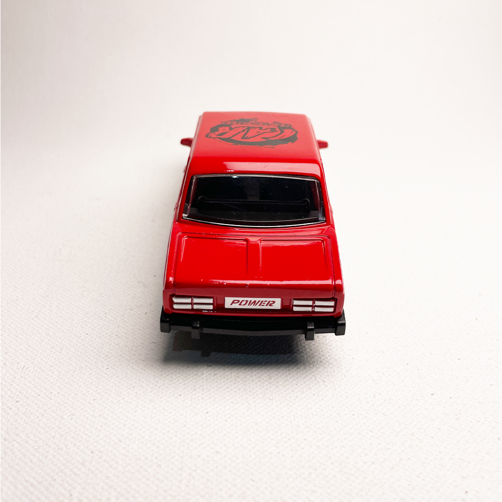 1:36 Lada Metal Diecast Car Red with Graphics