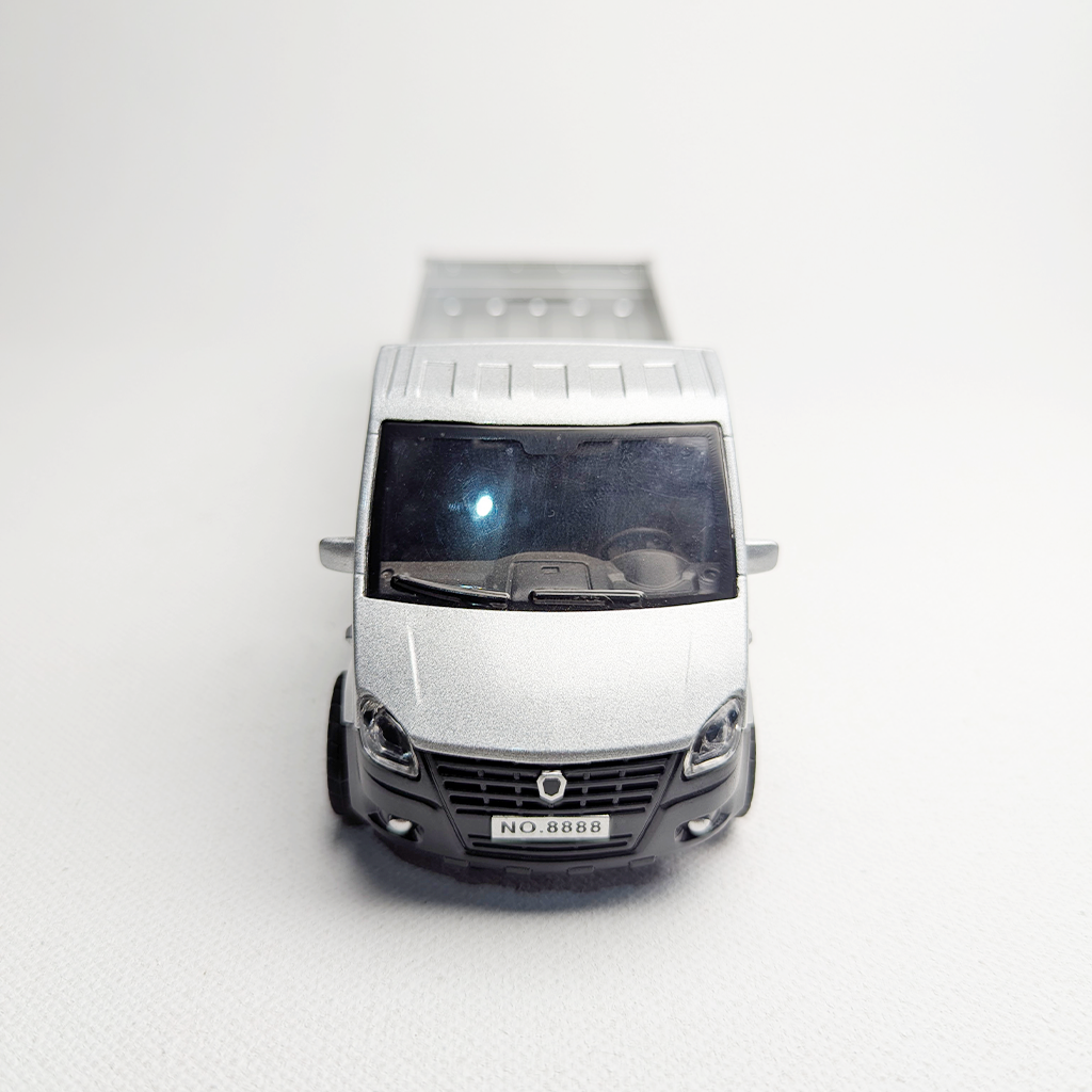 1:36 Pickup Metal Diecast Silver