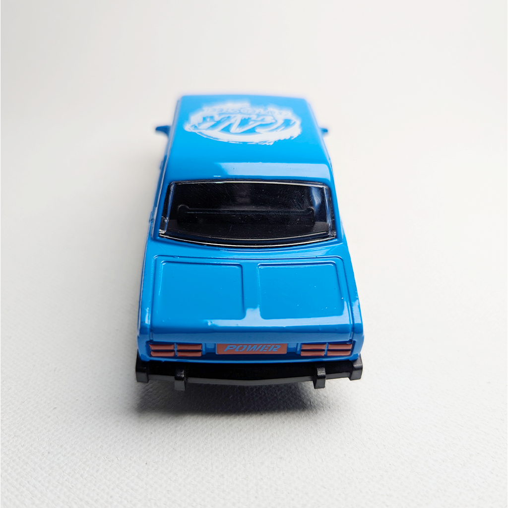 1:36 Lada Metal Diecast Car Blue with Graphics