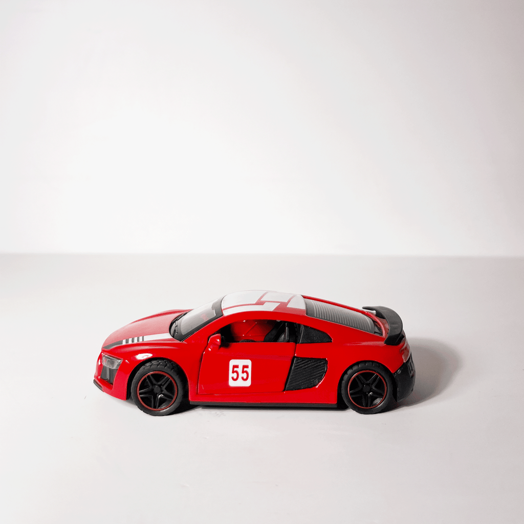 1:43 Audi Red With Graphics