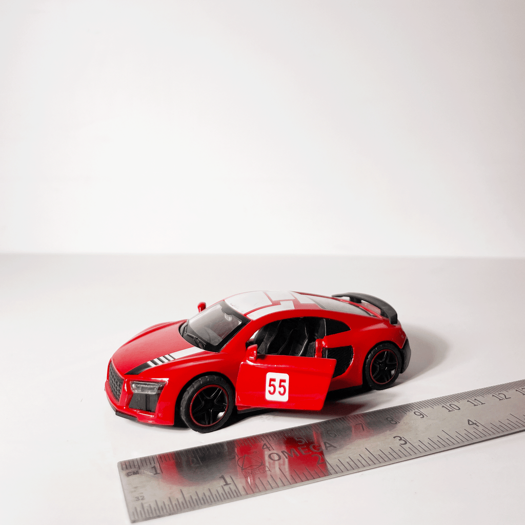1:43 Audi Red With Graphics
