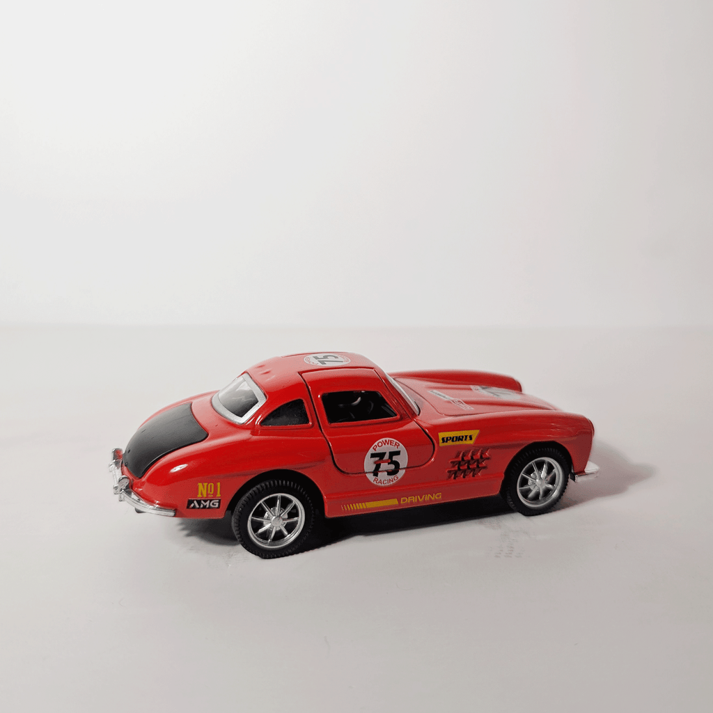 1:36 Benz SLS Red with Graphics