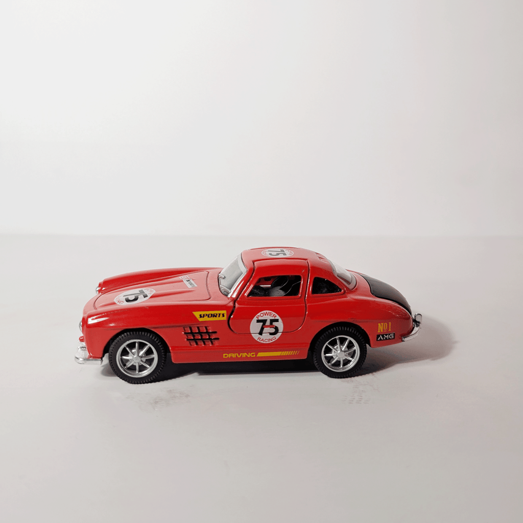 1:36 Benz SLS Red with Graphics