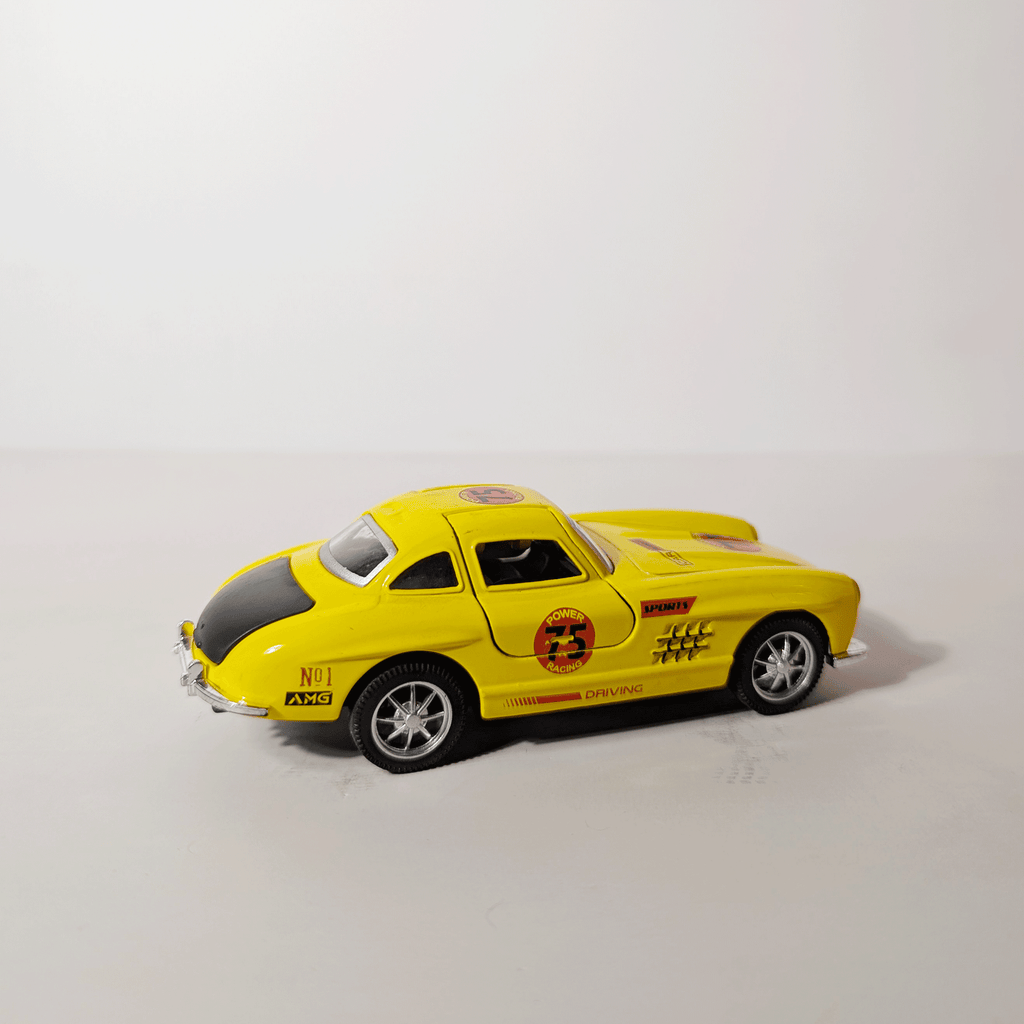1:36 Benz SLS Yellow with Graphics