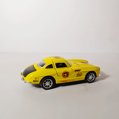 1:36 Benz SLS Yellow with Graphics