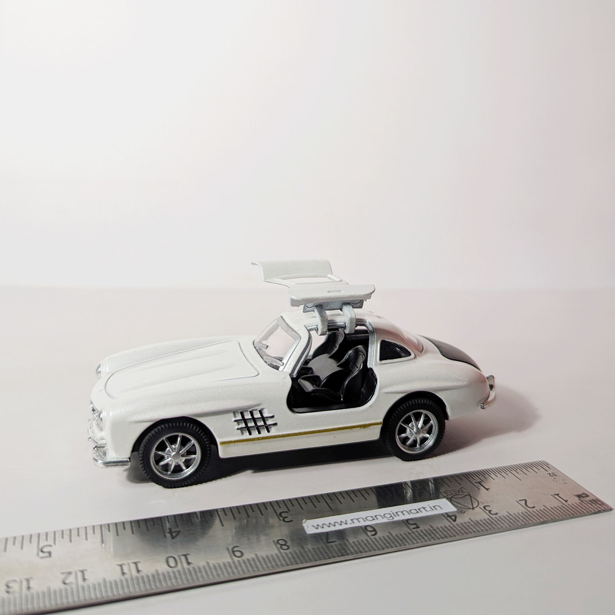 1:36 Benz SLS White